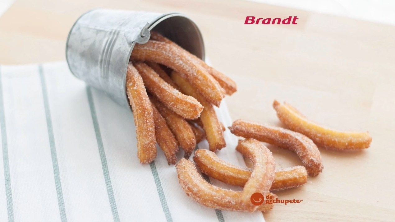 Receta Exprés Brandt: Churros mexicanos - Brandt