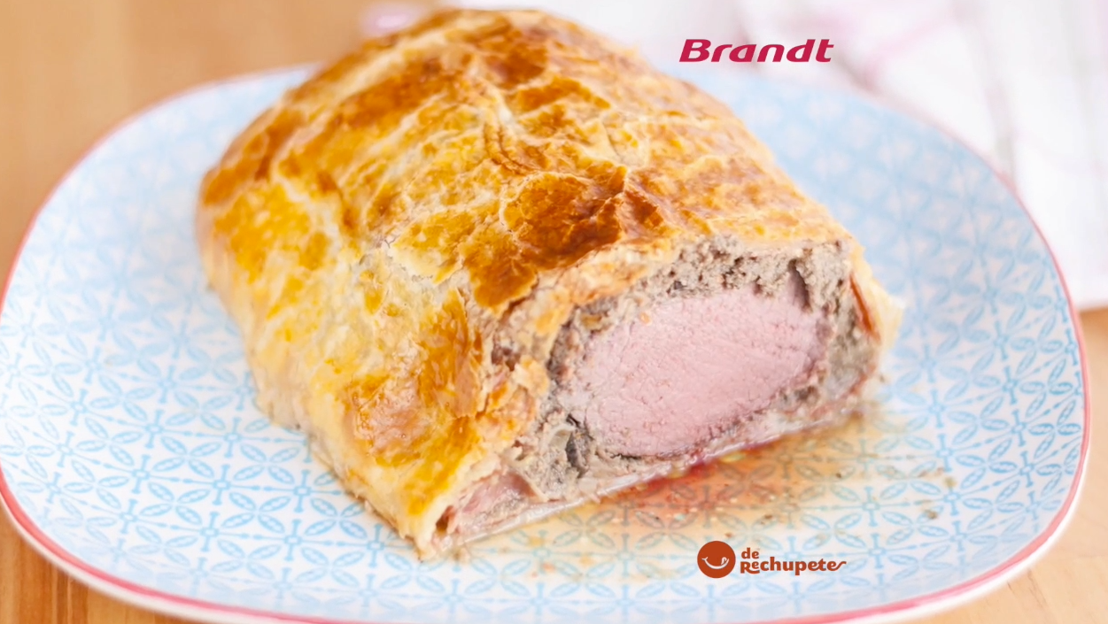 Receta Exprés Brandt: Solomillo Wellington 