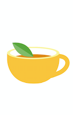 Icono taza de té