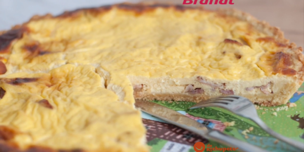 Receta Exprés Brandt: Quiche Lorraine  Electrodomésticos 